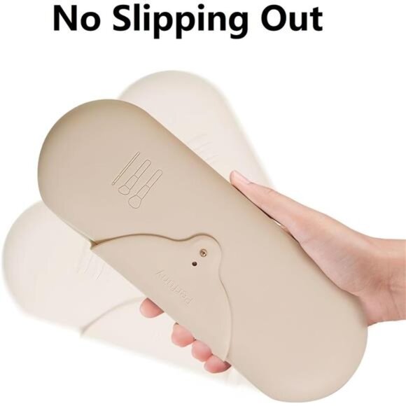 Travel Makeup Brush Holder Make up Bag Brushes Case - Picture 3 of 7